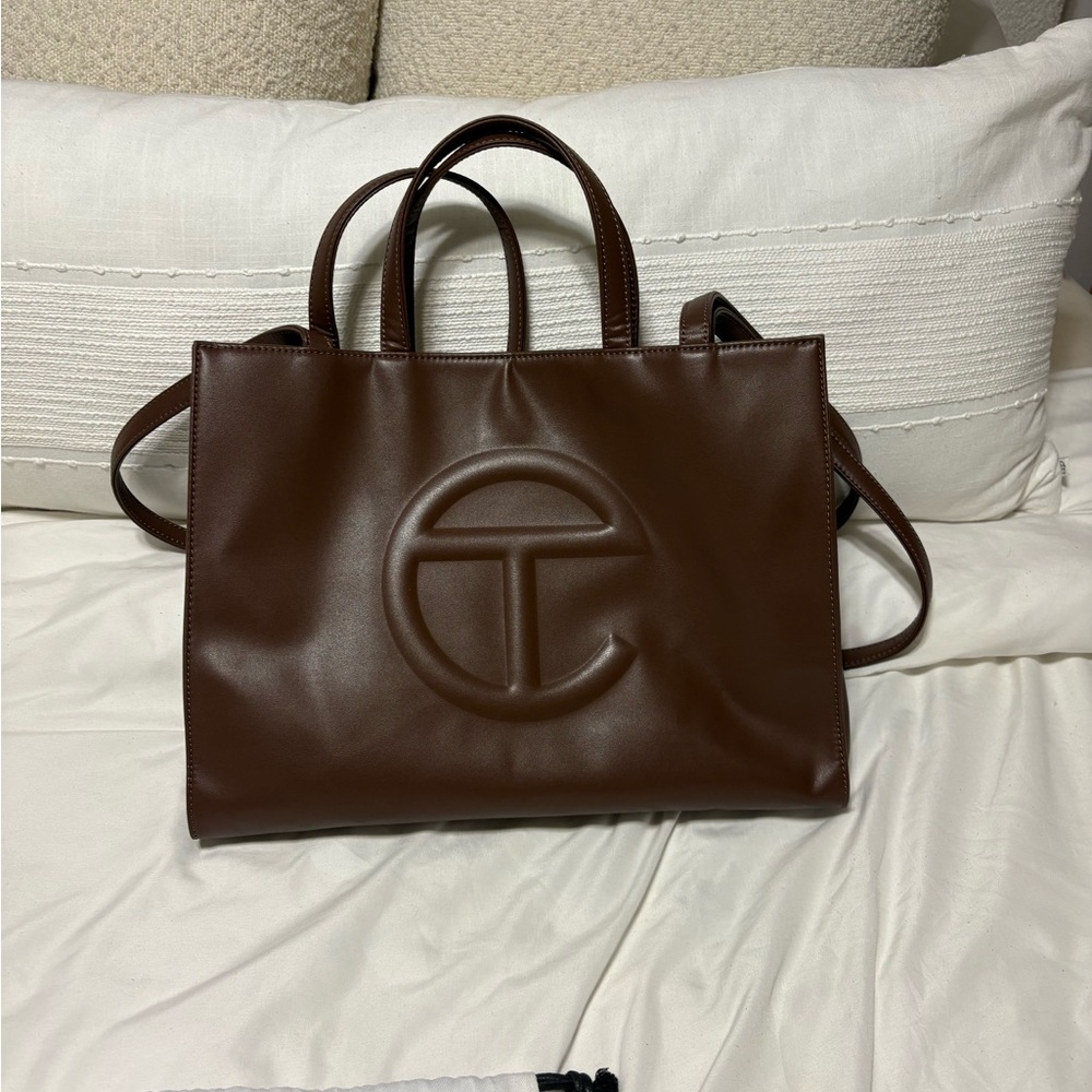 Telfar Chocolate Brown Tote Bag